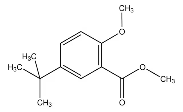 Methyl-5-Tert-Butyl-3Isoxazolecarboxylate structure, CAS 517870-22-3