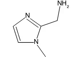 (1-METHYL-1H-IMIDAZOL-2-YL)METHANAMINE structure, CAS 124312-73-8