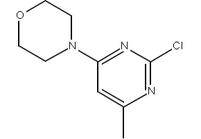 4-(2-CHLORO-6-METHYLPYRIMIDIN-4-YL)MORPHOLINE structure, CAS 52026-43-4