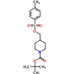 N-Boc-4-(4-Toluenesulfonyloxymethyl)Piperidine structure, CAS 166815-96-9