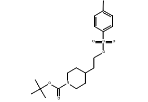 N-Boc-4-[2-(4-Toluenesulfonyloxy)Ethyl]Piperidine structure, CAS 89151-45-1