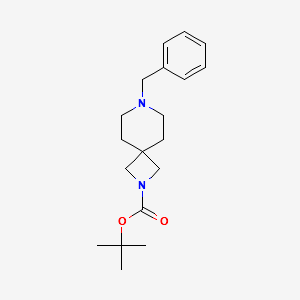 N-Boc-7-Benzyl-2,7-Diazaspiro[3.5]Nonane structure, CAS 929301-99-5