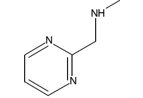N-Methyl-2-Pyrimidinemethanamine structure, CAS 1083246-53-0