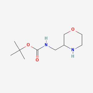 Tert-Butyl(Morpholin-3-Ylmethyl)Carbamate structure, CAS 169750-75-8