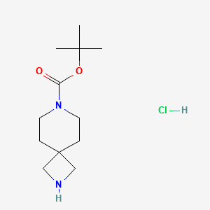 Tert-Butyl2,7-Diazaspiro[3.5]Nonane-7-Carboxylatehydrochloride structure, CAS 1023301-84-9