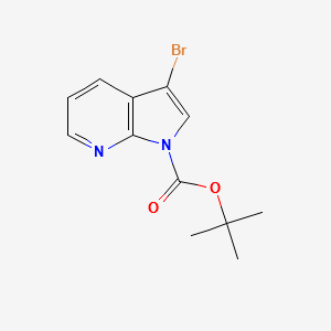 Tert-Butyl3-Bromo-1H-Pyrrolo[2,3-B]Pyridine-1-Carboxylate structure, CAS 226085-17-2
