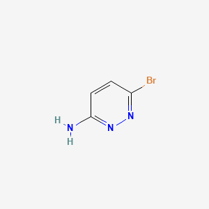 6-Bromo-3-Pyridazinamine structure, CAS 88497-27-2