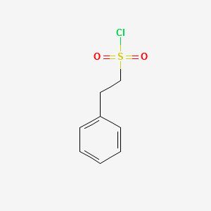 2-Phenyl-Ethanesulfonylchloride structure, CAS 4025-71-2