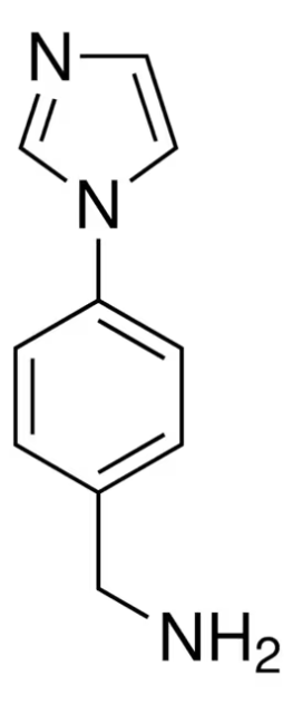 (4-(Pyrrolidin-1-yl)phenyl)methanamine structure, CAS 114365-04-7