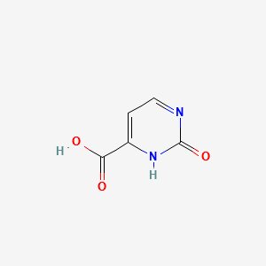 2-Oxo-3H-pyrimidine-4-carboxylicacid structure, CAS 89379-73-7