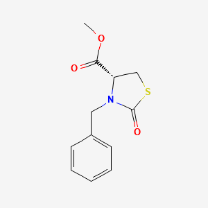 (R)-METHYL3-BENZYL-2-OXOTHIAZOLIDINE-4-CARBOXYLATE structure, CAS 211360-98-4