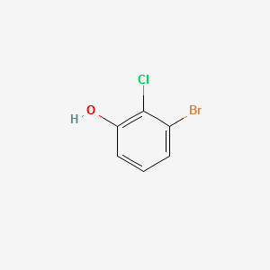 3-Bromo-2-chlorophenol structure, CAS 863870-87-5