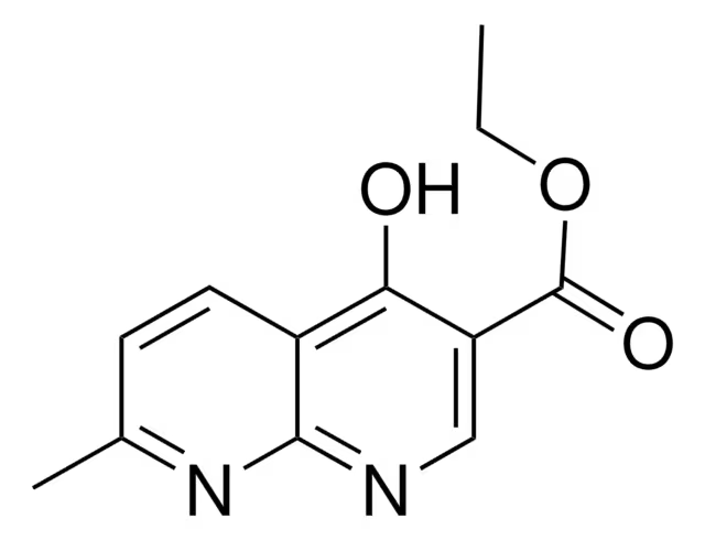 4-Hydroxy-7-methyl-[1,8]naphthyridine-3-carboxylicacid structure, CAS 13250-97-0