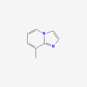 8-Methyl-imidazo[1,2-a]pyridine structure, CAS 874-10-2