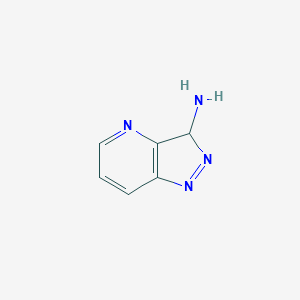 1H-Pyrazolo[4,3-b]pyridin-3-ylamine structure, CAS 132643-73-3