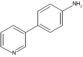 4-(3-PYRIDYL)ANILINE structure, CAS 82261-42-5