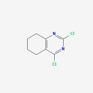 2,4-DICHLORO-5,6,7,8-TETRAHYDROQUINAZOLINE structure, CAS 1127-85-1