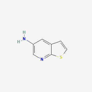 THIENO[2,3-B]PYRIDIN-5-AMINE structure, CAS 21344-28-5