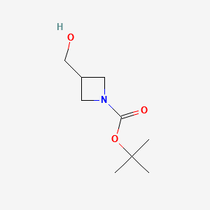 1-Boc-azetidine-3-yl-methanol structure, CAS 142253-56-3