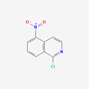 1-Chloro-5-nitroisoquinoline structure, CAS 58142-97-5