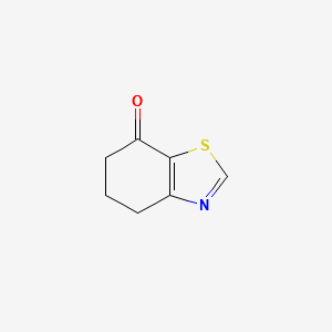5,6-DIHYDROBENZO[D]THIAZOL-7(4H)-ONE structure, CAS 935850-03-6