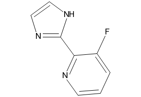 3-FLUORO-2-(1H-IMIDAZOL-2-YL)-PYRIDINE structure, CAS 691886-16-5