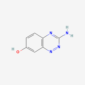 3-AMINOBENZO[E][1,2,4]TRIAZIN-7-OL structure, CAS 877874-01-6