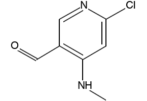 6-CHLORO-4-(METHYLAMINO)NICOTINALDEHYDE structure, CAS 449811-29-4
