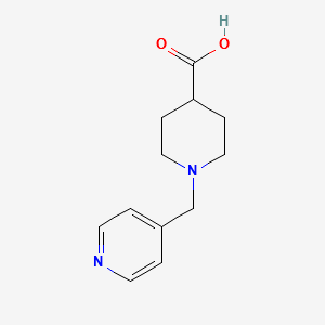 1-Pyridin-4-ylmethylpiperidine-4-carboxylicacid structure, CAS 774531-43-0