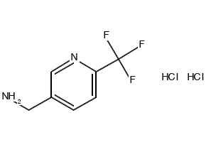 (6-(TRIFLUOROMETHYL)PYRIDIN-3-YL)METHANAMINE structure, CAS 126053-15-4