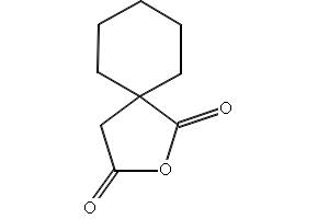 2-OXASPIRO[4.5]DECANE-1,3-DIONE structure, CAS 6051-25-8
