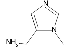 (1-METHYL-1H-IMIDAZOL-5-YL)METHYLAMINE structure, CAS 486414-86-2