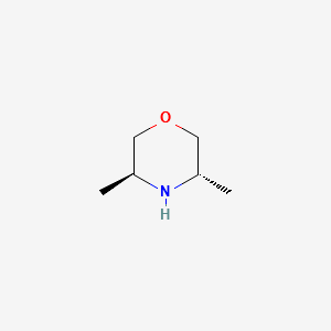 (3S,5S)-3,5-dimethylmorpholine structure, CAS 154634-96-5