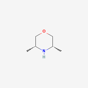 (3R,5S)-3,5-dimethylmorpholine structure, CAS 942400-51-3