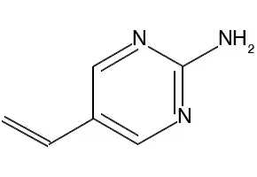 5-VINYLPYRIMIDIN-2-AMINE structure, CAS 108444-56-0