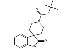 1'-BOC-1,2-DIHYDRO-2-OXO-SPIRO[3H-INDOLE-3,4'-PIPERIDINE] structure, CAS 252882-60-3
