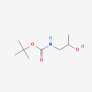(2-Hydroxy-propyl)-carbamicacidtert-butylester structure, CAS 95656-86-3