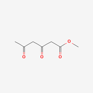 3,5-Dioxo-hexanoicacidmethylester structure, CAS 29736-80-9