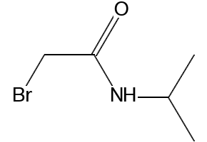 2-Bromo-N-isopropyl-acetamide structure, CAS 75726-96-4
