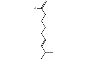 (E)-8-Methyl-6-NonenoylChloride structure, CAS 95636-02-5
