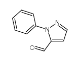1-Phenyl-1h-pyrazole-5-carbaldehyde structure, CAS 132274-70-5