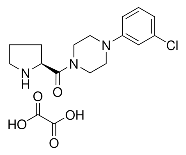 2-(3-Chlorophenyl)piperazine structure, CAS 52385-79-2