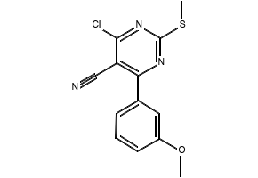 2-(3-Methoxyphenyl)pyrimidine-5-carboxaldehye structure, CAS 1119398-70-7