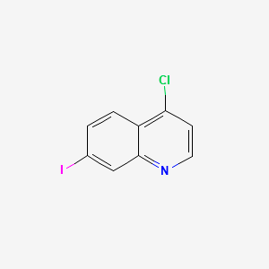4-chloro-7-iodoquinoline structure, CAS 22200-50-6