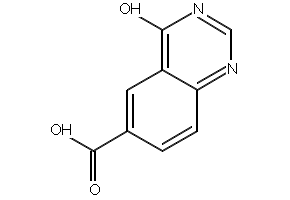 1,4-dihydro-4-oxoquinazoline-6-carboxylicacid structure, CAS 33986-75-3