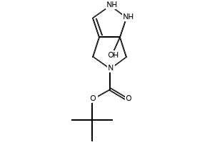 tert-butyl3-amino-3a,4,6,6a-tetrahydropyrrolo[3,4-c]pyrazole-5(1H)-carboxylate structure, CAS 952182-06-8