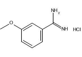 3-Methoxybenzamidinehydrochloride structure, CAS 26113-44-0