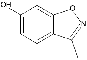 3-Methyl-1,2-Benzisoxazol-6-Ol structure, CAS 66033-92-9