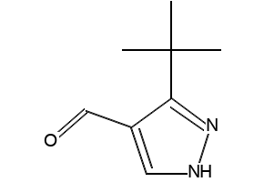 3-Tert.Butyl-1H-Pyrazol-4-Carbaldehyde structure, CAS 1001020-17-2