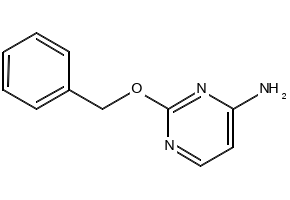 2-(Phenylmethoxy)-4-pyrimidinamine structure, CAS 60722-67-0